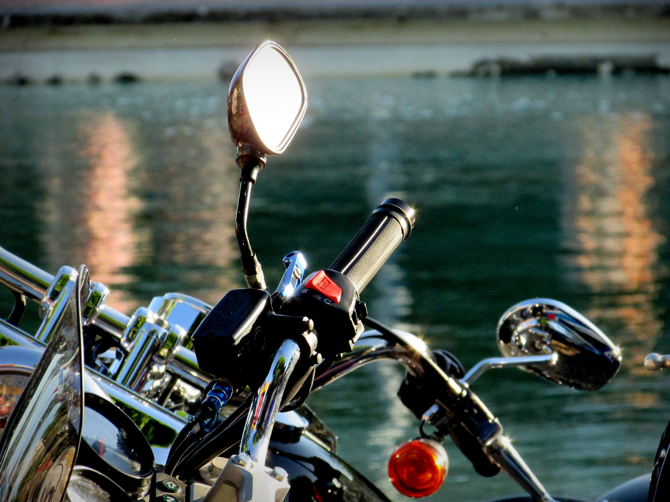 Gesetzliche Bestimmungen für Rückspiegel am Motorrad